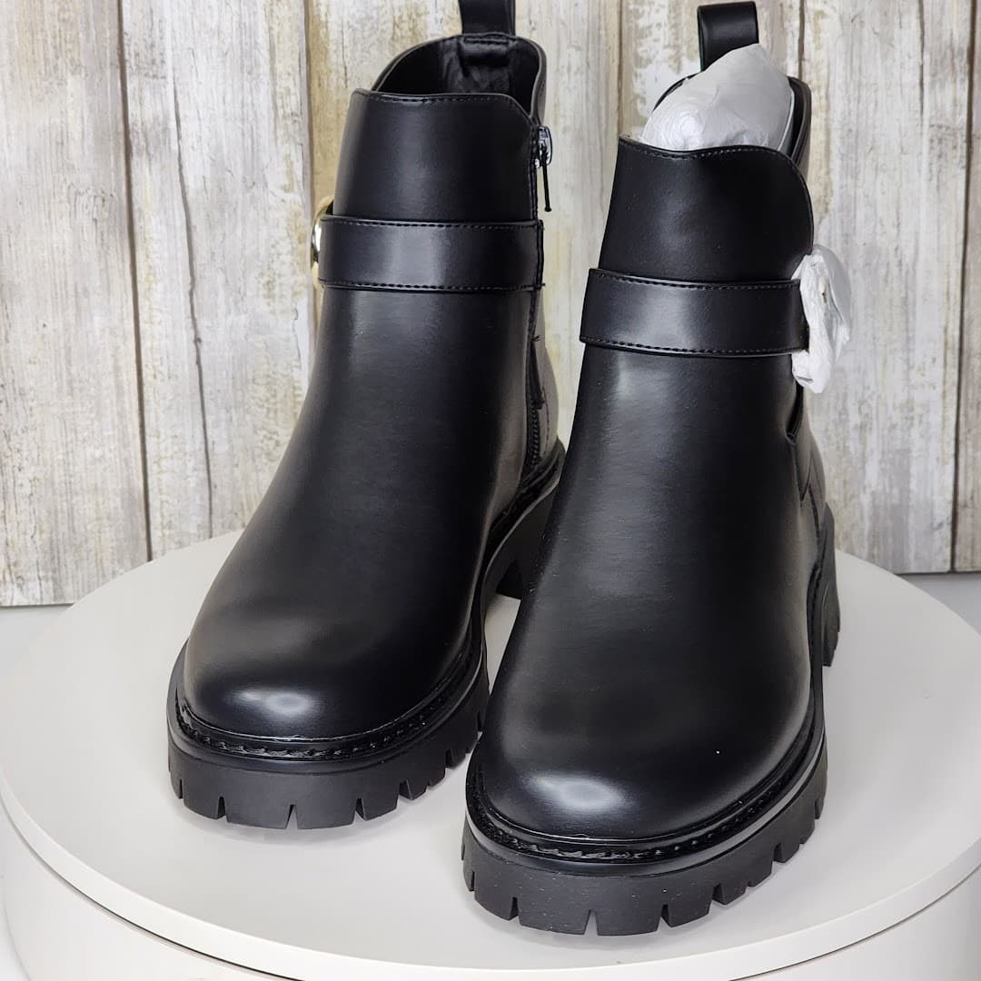 NEW - Giani Bernini Women's Jaynaa Memory Foam Lug Sole Ankle Booties - Size 6 M - Thumbnail 8