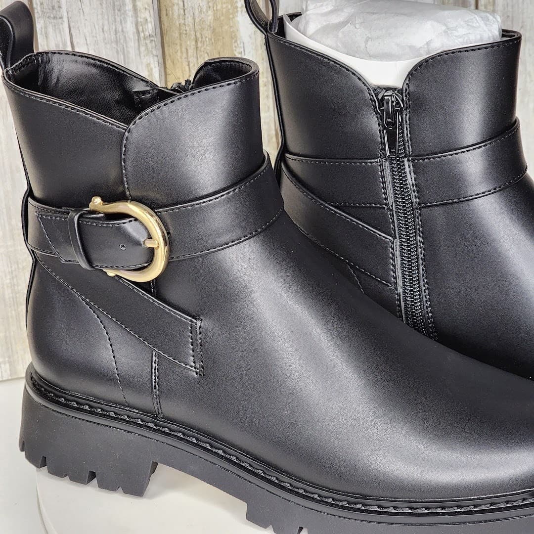 NEW - Giani Bernini Women's Jaynaa Memory Foam Lug Sole Ankle Booties - Size 6 M - Thumbnail 10