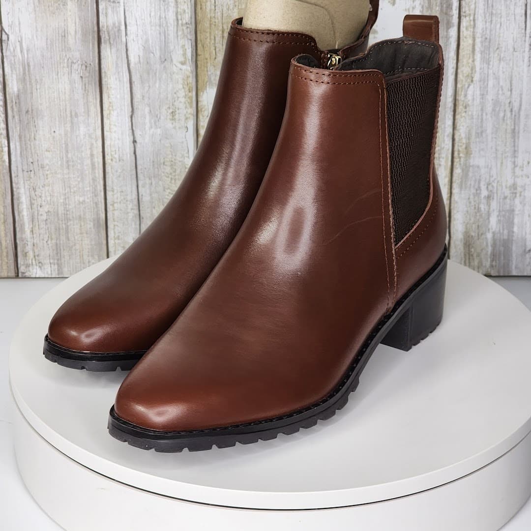 NEW - Easy Spirit Women's Eflex Fedra Block Heel Dress Booties - Size 7 M - Thumbnail 6