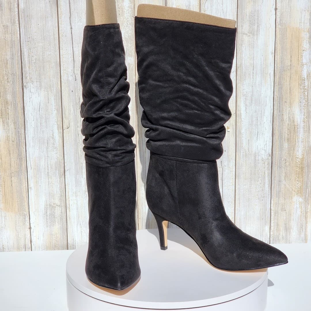NEW - Marc Fisher Women's Idaley Stiletto Heel Pointy Toe Boots - Size 7.5 M - Thumbnail 3