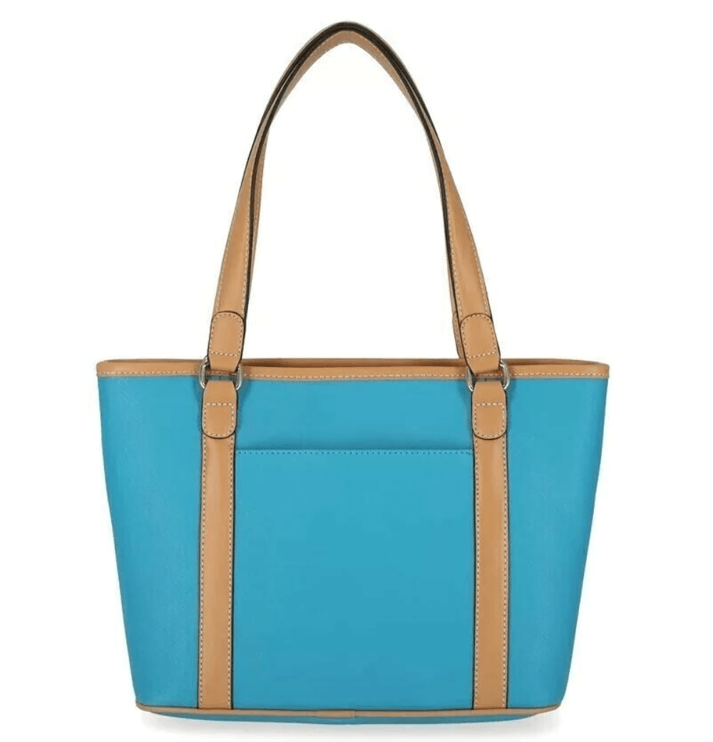 Giani Bernini Safiano Woven Tote - Thumbnail 2
