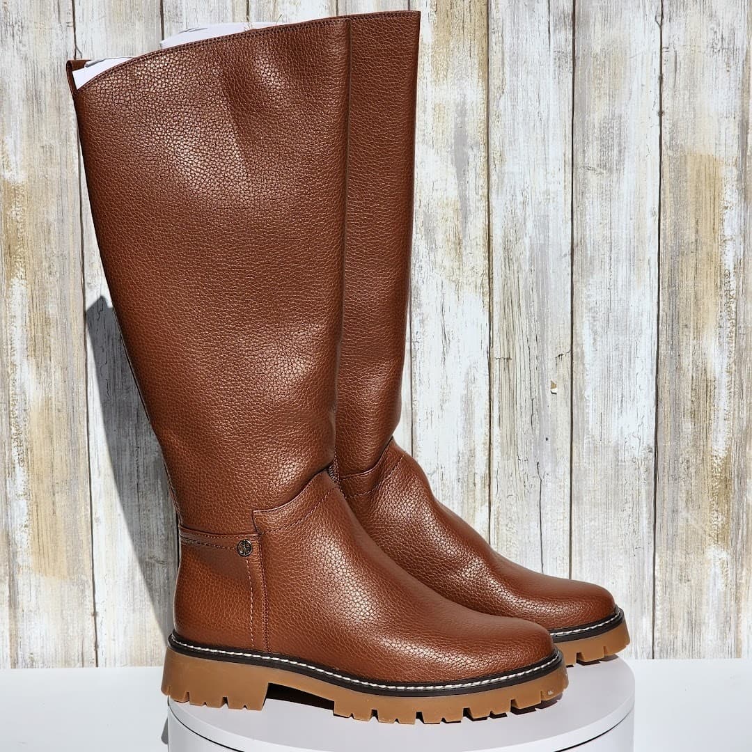 NEW - Giani Bernini Women's Jordyy Lug Sole Knee High Riding Boots - Size 7.5 M - Thumbnail 2