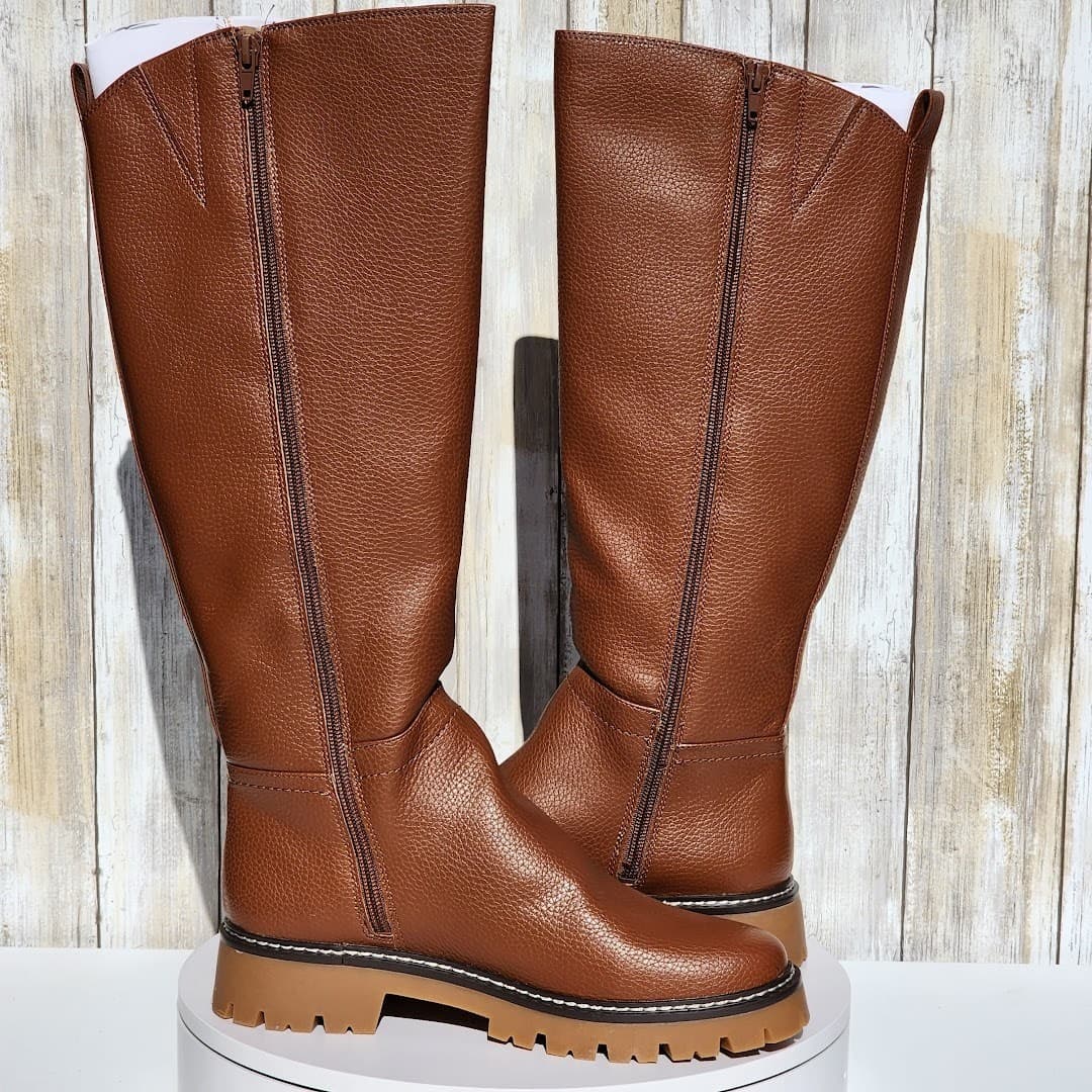NEW - Giani Bernini Women's Jordyy Lug Sole Knee High Riding Boots - Size 7.5 M - Thumbnail 7