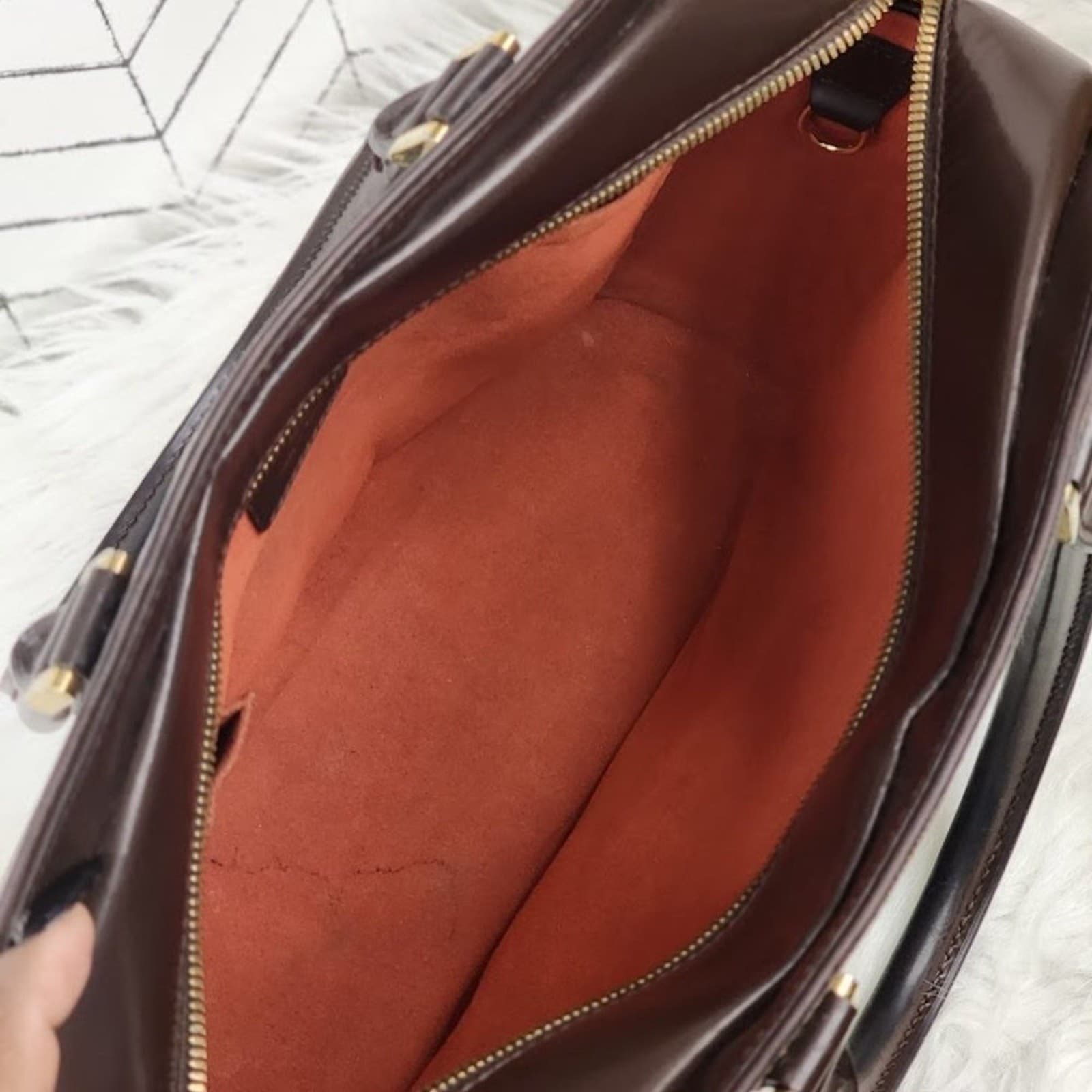 Louis Vuitton Damier Sarria Horizontal Handbag - Thumbnail 9