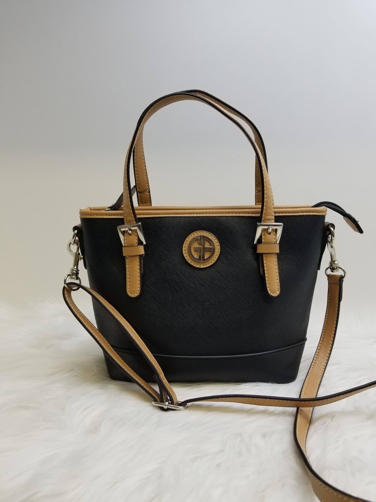 Giani Bernini Saffiano Mini Convertible Tote (Return Item)