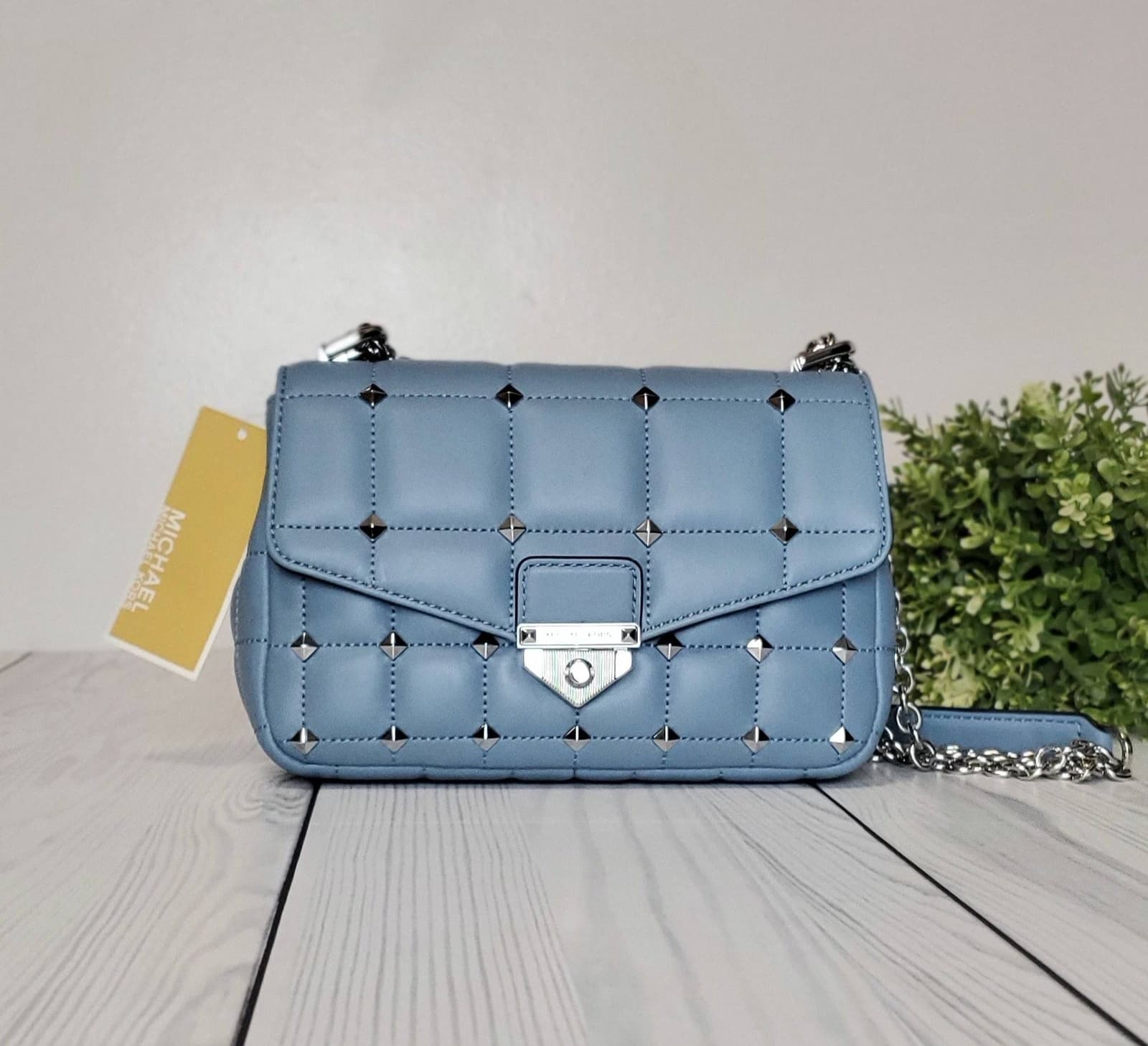 Michael Michael Kors Soho Quilted Stud Small Shoulder Bag - Thumbnail 2