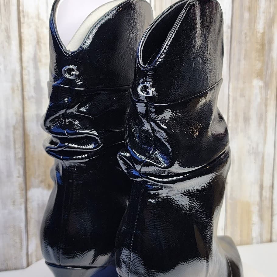 NEW - GUESS Women's Narissa Pointy Toe Western Heeled Booties - Size 9.5 M - Thumbnail 10