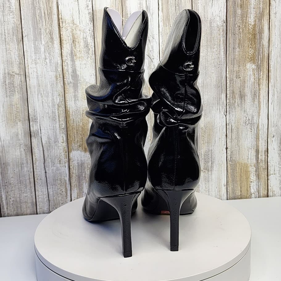 NEW - GUESS Women's Narissa Pointy Toe Western Heeled Booties - Size 9.5 M - Thumbnail 4