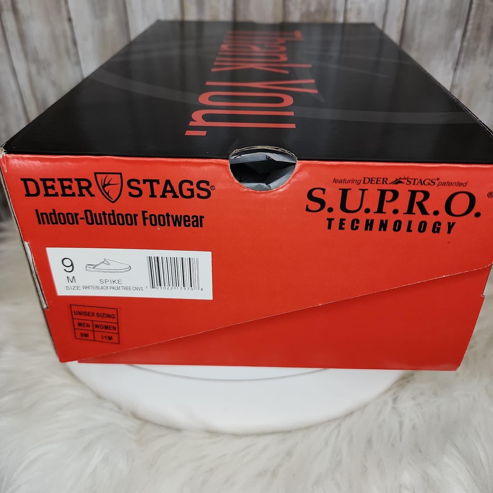 Deer Stags Men's Slipperooz Spike Slip-On Slipper - Size 9 M - Thumbnail 12