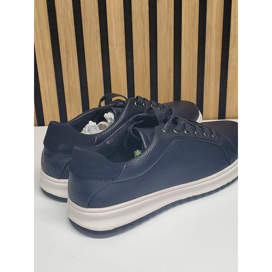 NEW - Vance Co. Robby Sneakers Men’s Black Casual Lace-Up Shoes - Size 11 - Thumbnail 3