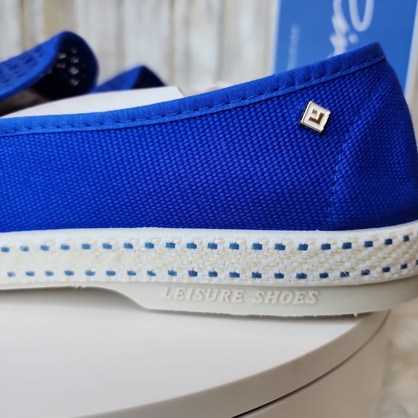 Rivieras Men's CLASSIC Slip-On Blue - Size 8 - 41 - Thumbnail 9