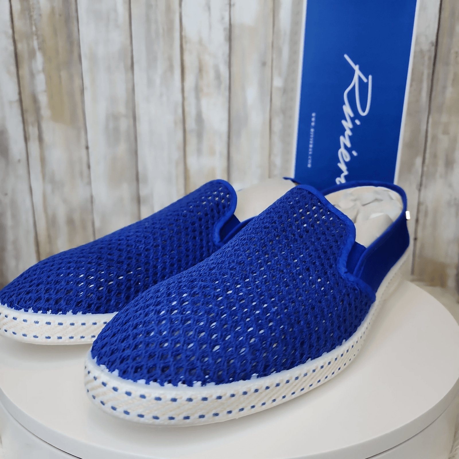 Rivieras Men's CLASSIC Slip-On Blue - Size 8 - 41 - Thumbnail 10