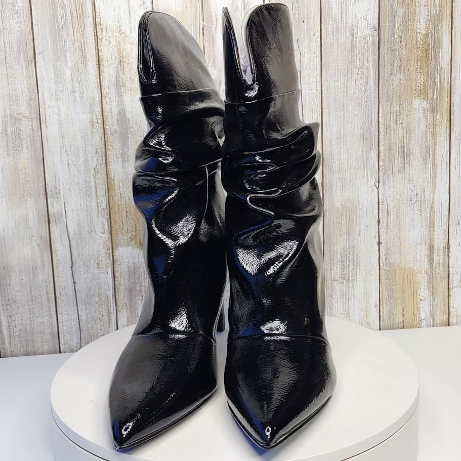 NEW - GUESS Women's Narissa Pointy Toe Western Heeled Booties - Size 9.5 M - Thumbnail 7