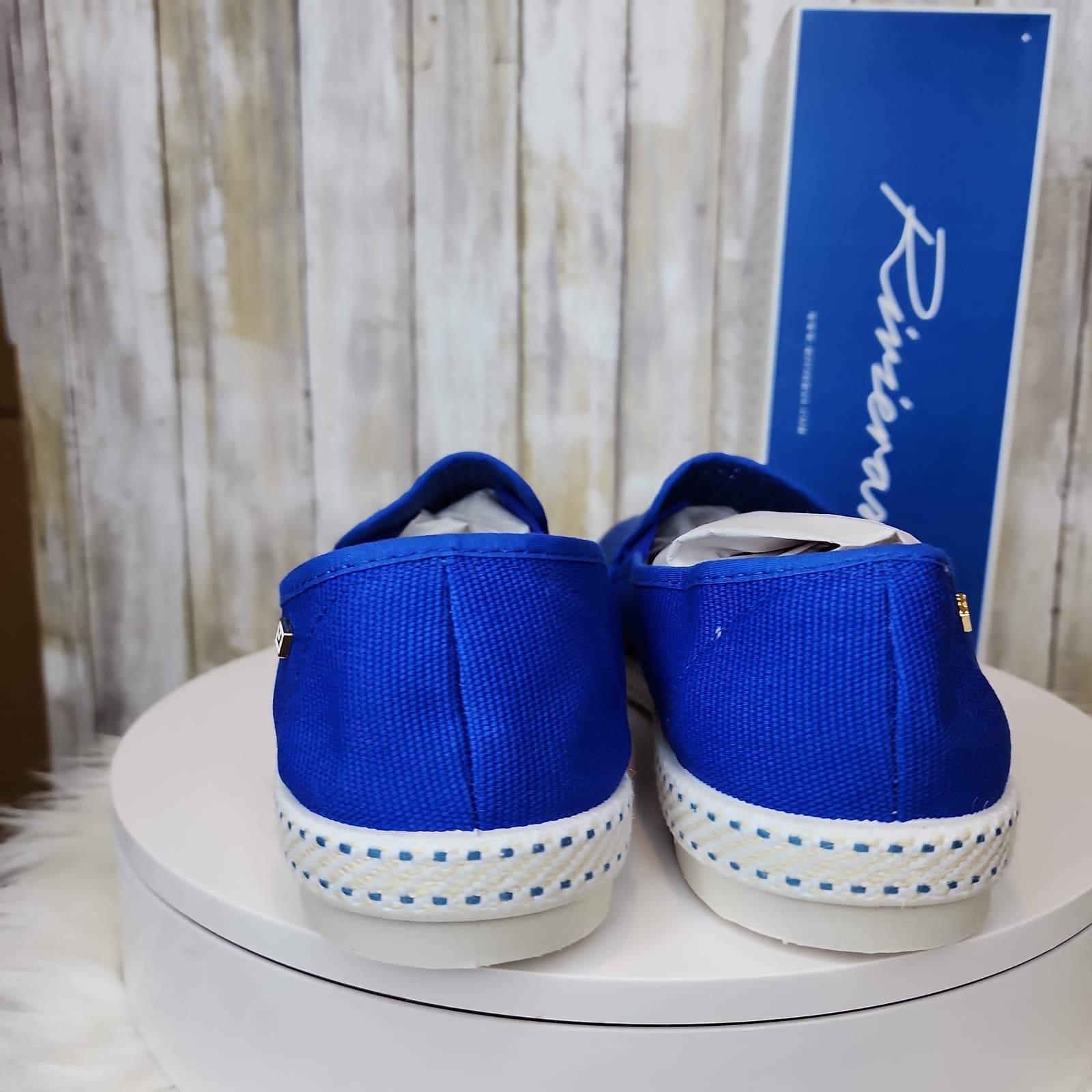 Rivieras Men's CLASSIC Slip-On Blue - Size 8 - 41 - Thumbnail 5