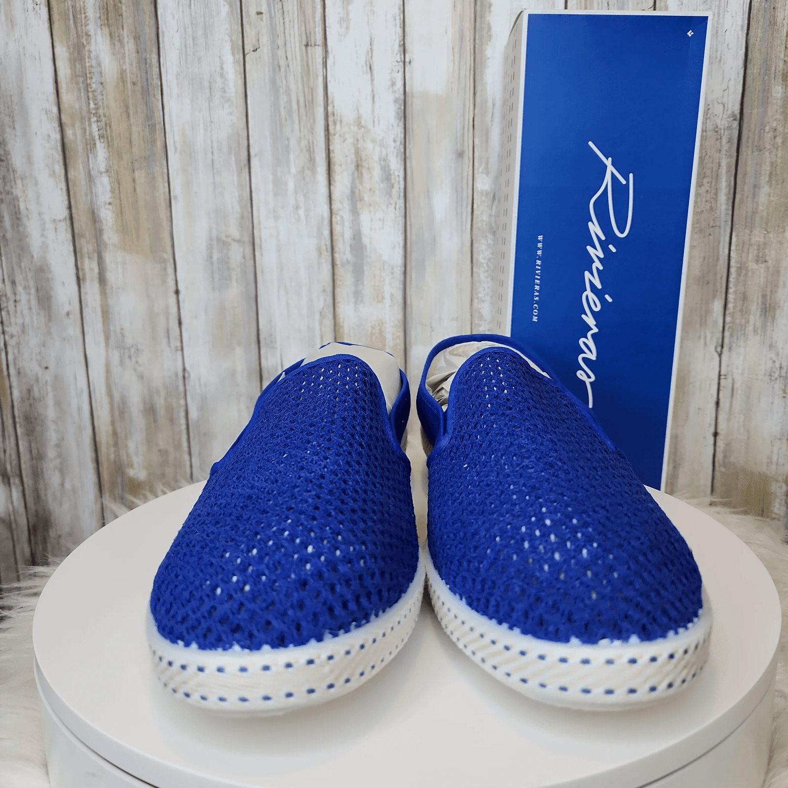 Rivieras Men's CLASSIC Slip-On Blue - Size 8 - 41 - Thumbnail 8