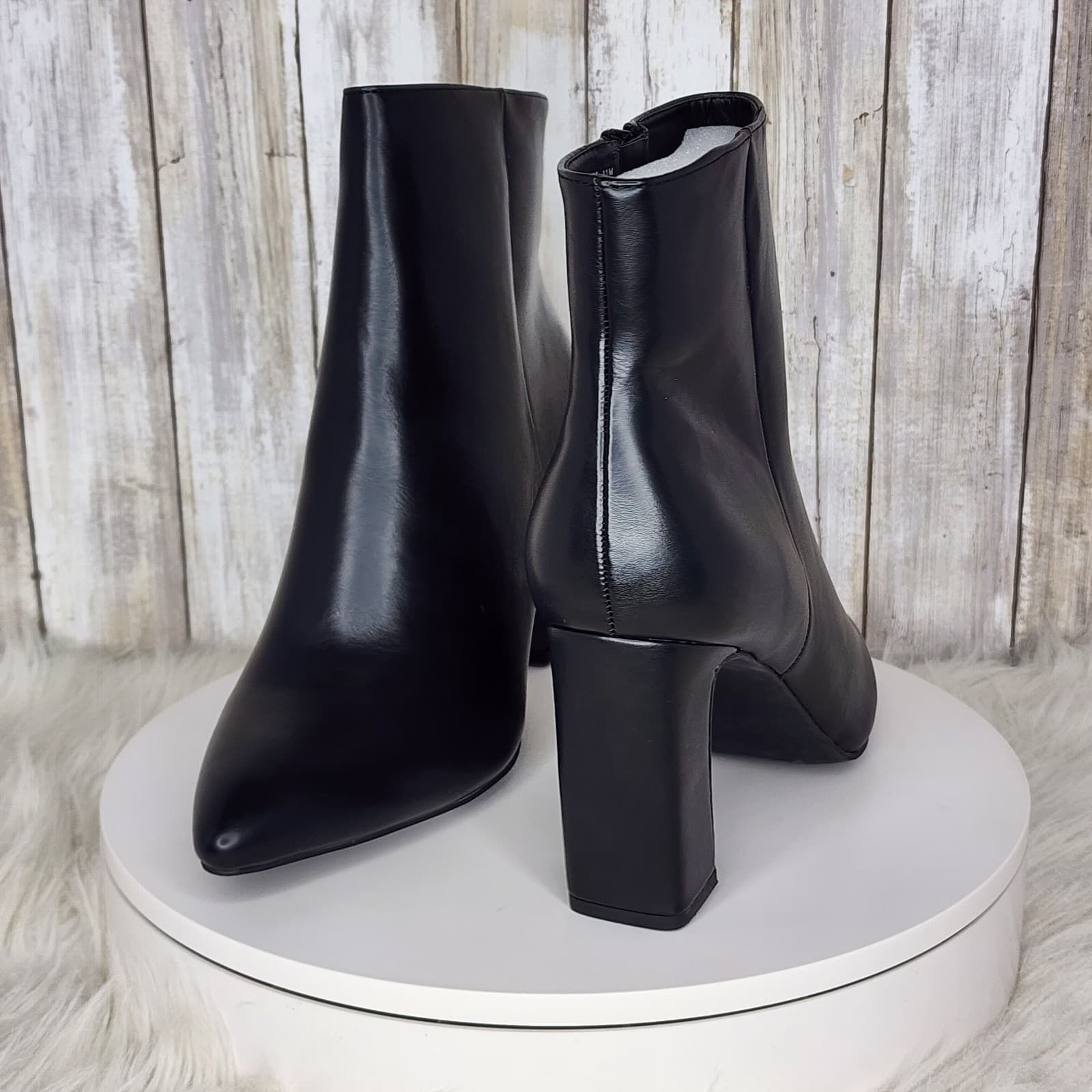 Madden Girl Bonnie Pointed-Toe Block-Heel Dress Booties - Size 11 - Thumbnail 5