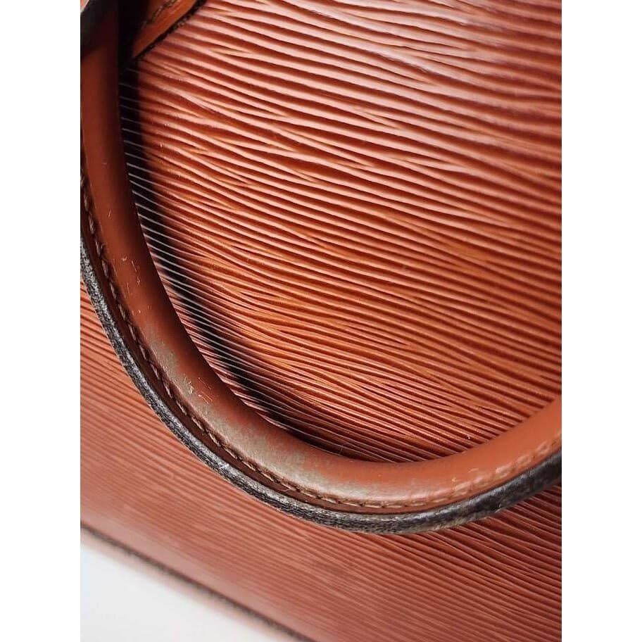 Authentic Louis Vuitton Alma Brown Epi Handbag – Pre-Owned Luxury - Thumbnail 5