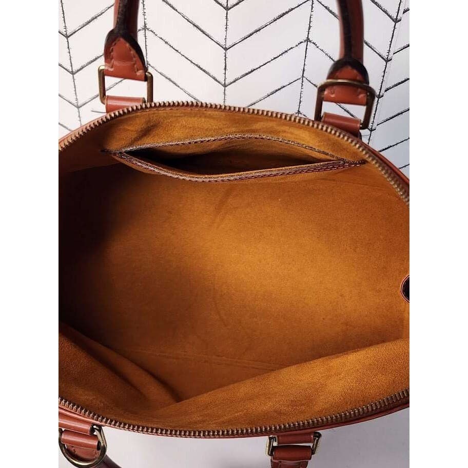 Authentic Louis Vuitton Alma Brown Epi Handbag – Pre-Owned Luxury - Thumbnail 15