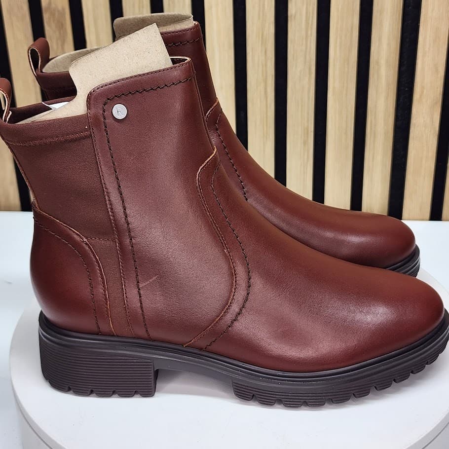 NEW - Rockport Isalina Women Brown Waterproof Lug Sole Comfort Boots Size 7.5 M - Thumbnail 2