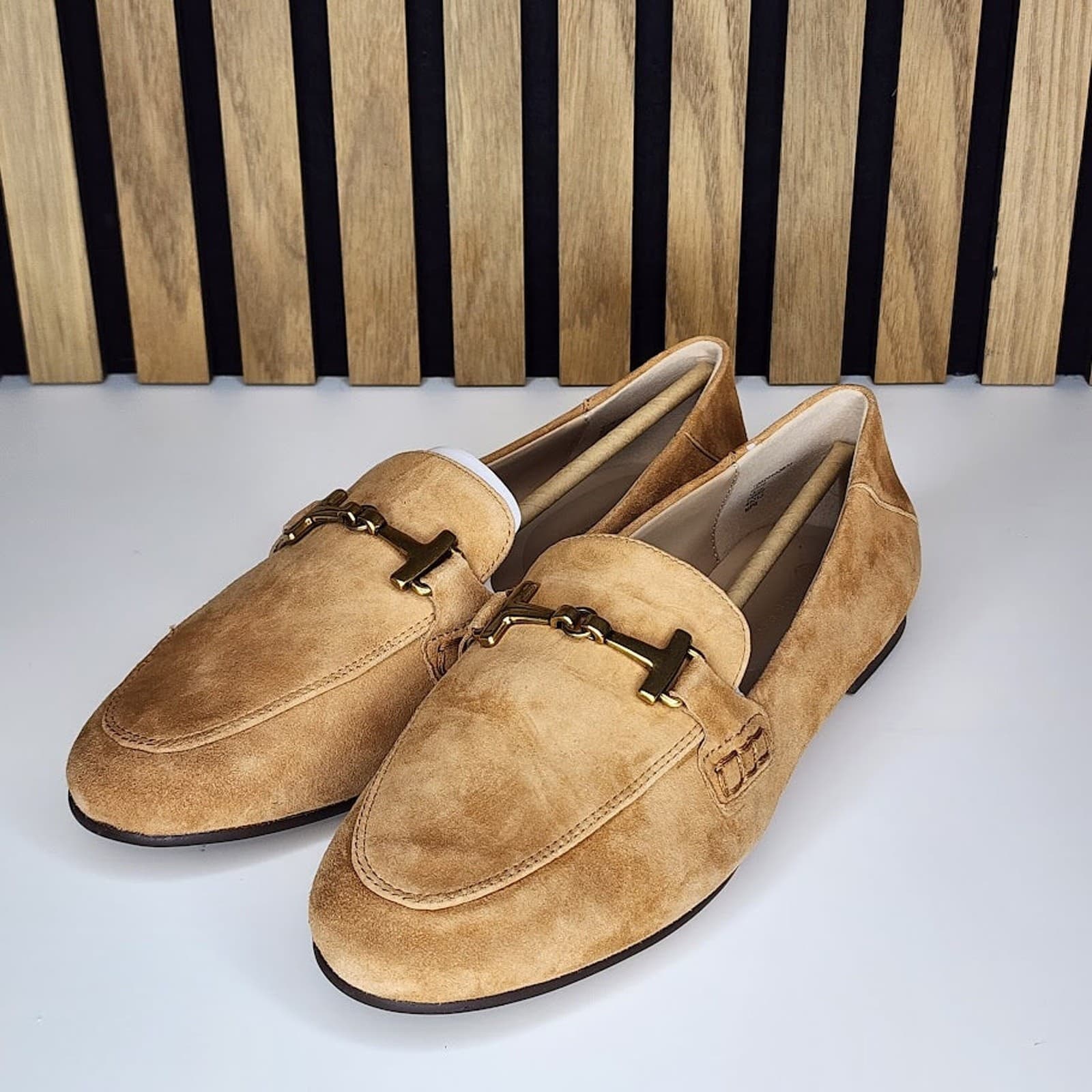 Giani Bernini Beckhamm Tailored Loafers – Women’s Suede Slip‑Ons - Size 8 M - Thumbnail 5