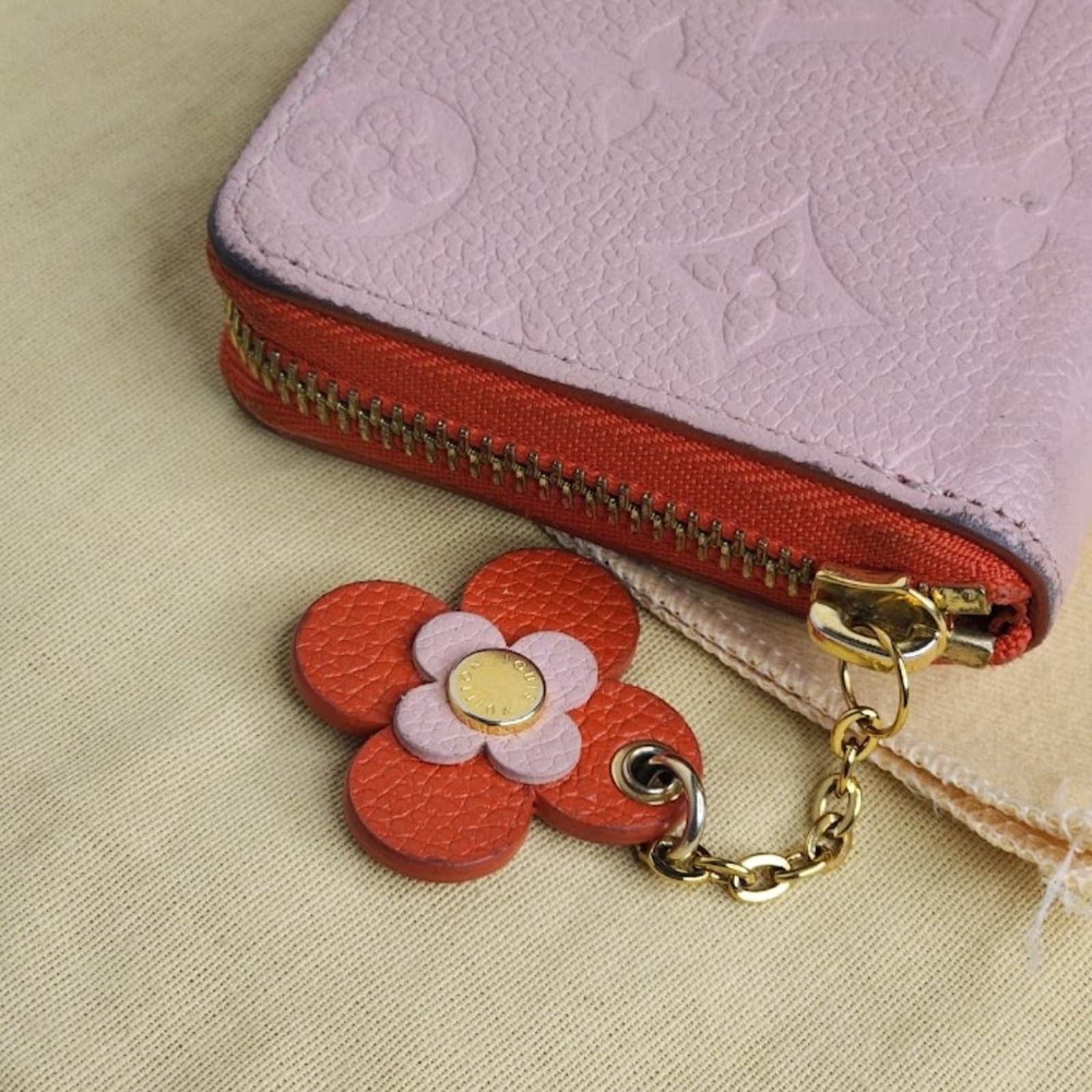 Louis Vuitton Monogram Empreinte Portefeuille Clemence Zippy Wallet - Thumbnail 4
