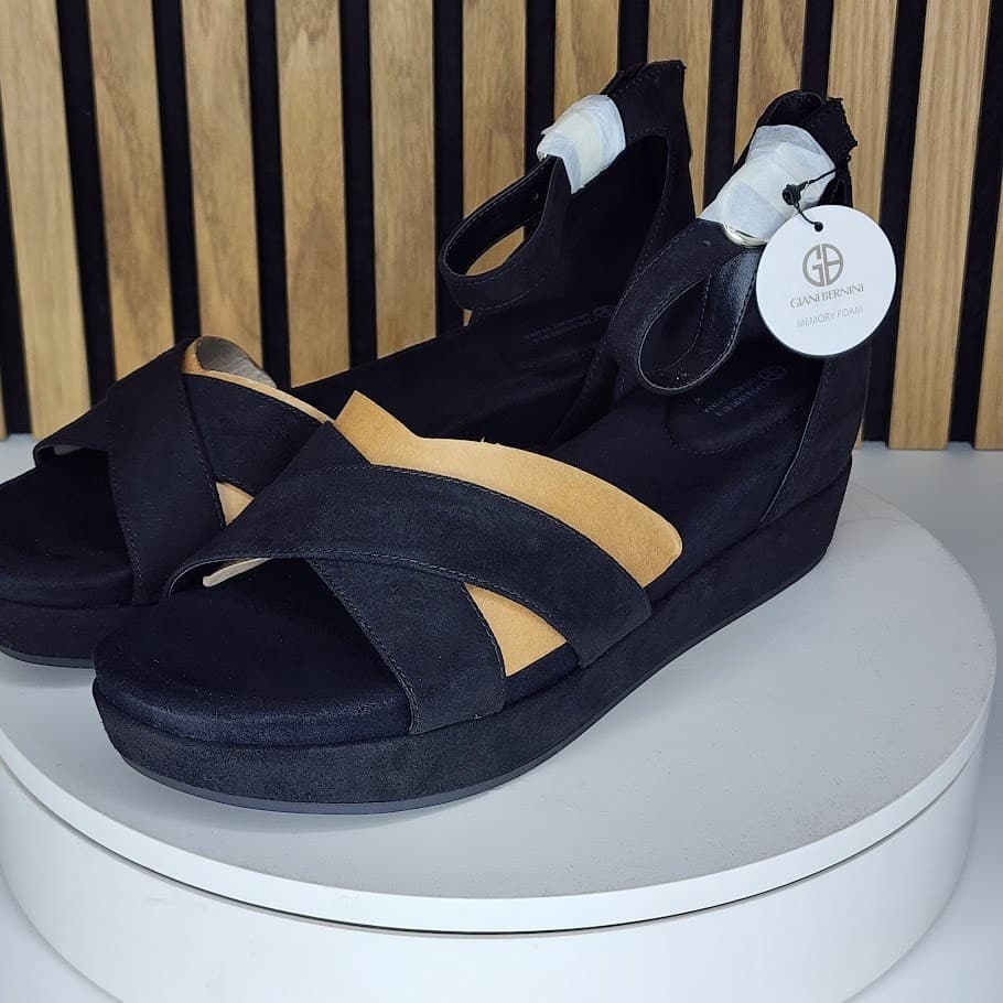 NEW Giani Bernini Eviee Women’s Wedge Sandals Memory Foam Comfort Shoes Size 11 - Thumbnail 5