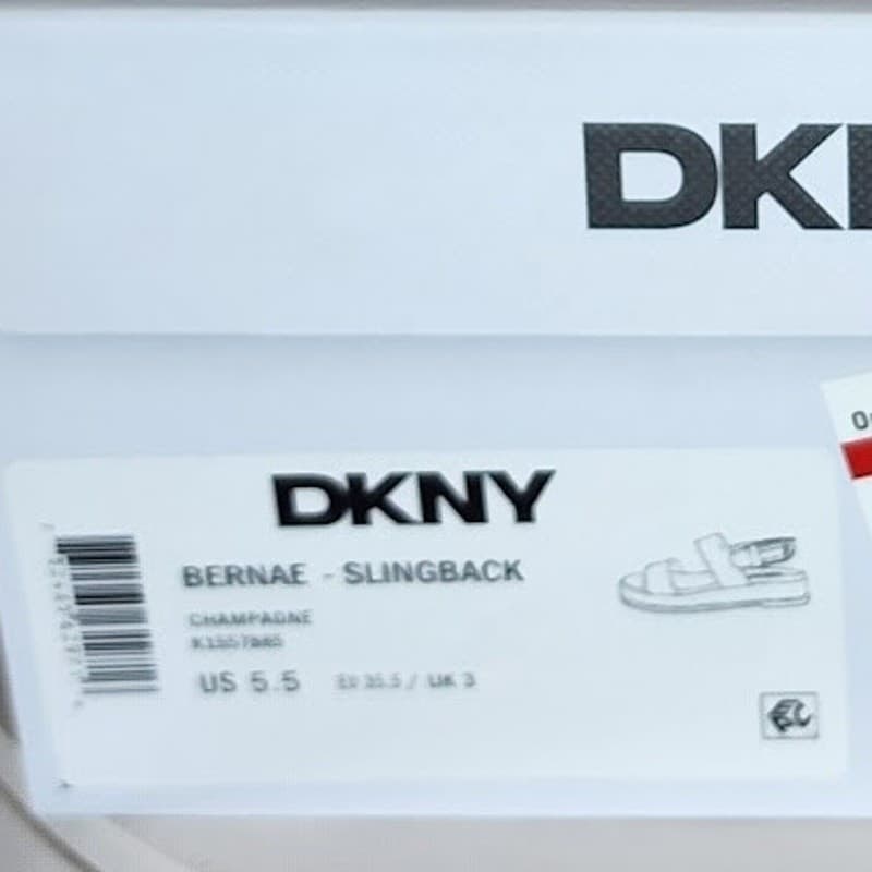 NEW - DKNY Bernae Women’s Slingback Sandals Champagne - Size 5.5 M - Thumbnail 10