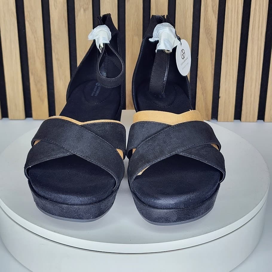 NEW Giani Bernini Eviee Women’s Wedge Sandals Memory Foam Comfort Shoes Size 11 - Thumbnail 6