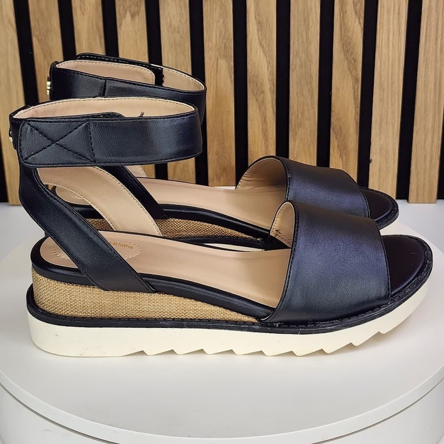 NEW - Giani Bernini Constancia Women’s Wedge Sandals Ankle Strap - Size 7 M - Thumbnail 2