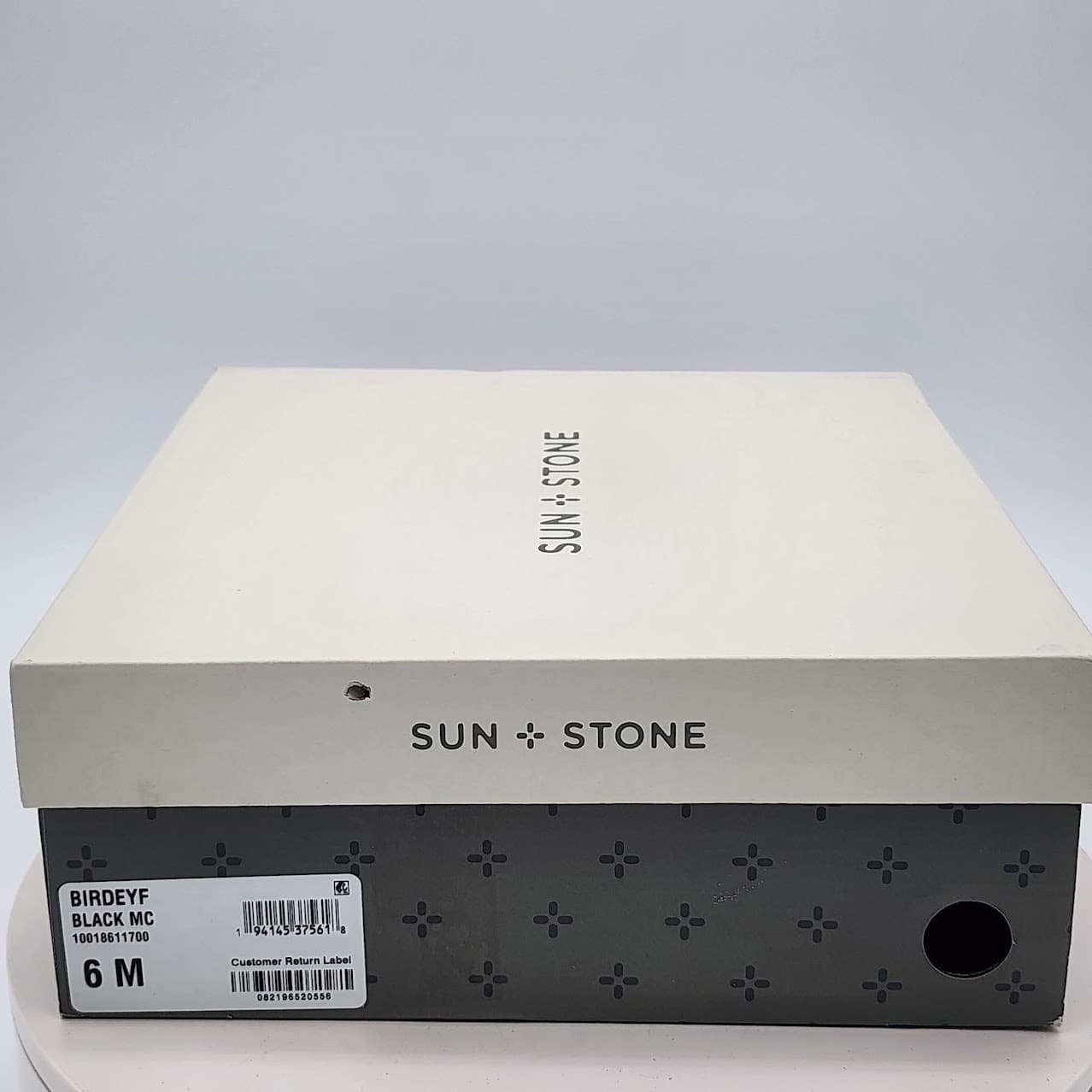 NEW Sun + Stone Birdey Women's Black Mary Jane Platform Block Heel Pumps Size 6M - Thumbnail 8