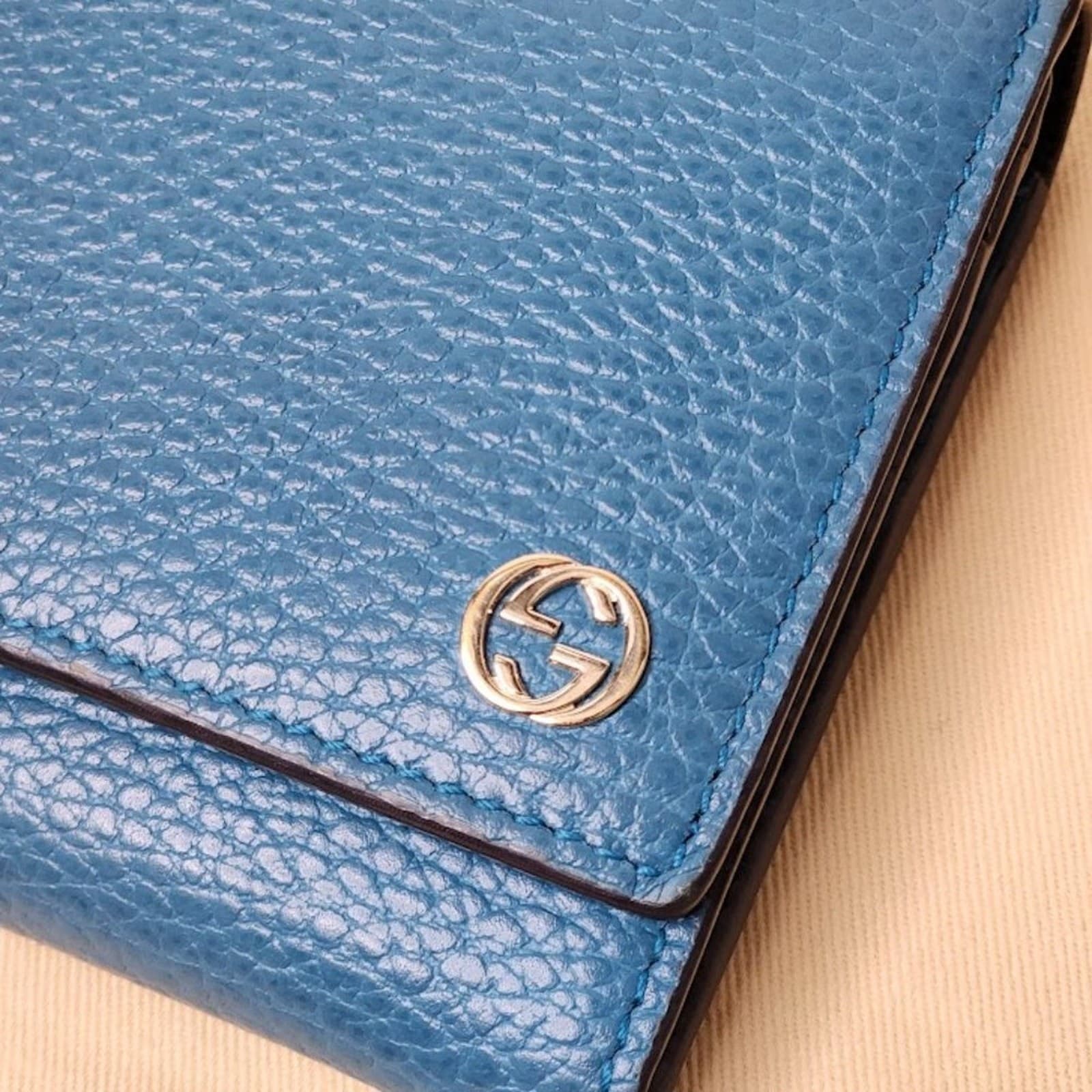 Gucci Leather Continental Wallet - Thumbnail 7
