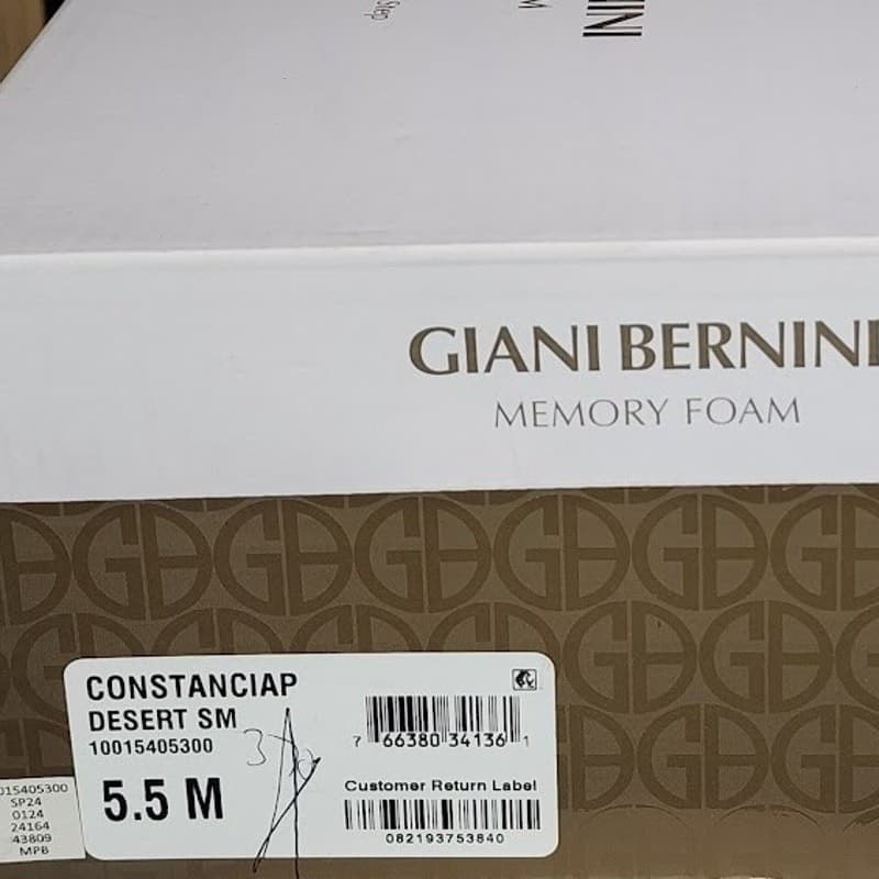 NEW - Giani Bernini Constancia Women’s Wedge Sandals Ankle Strap - Size 5.5 M - Thumbnail 9