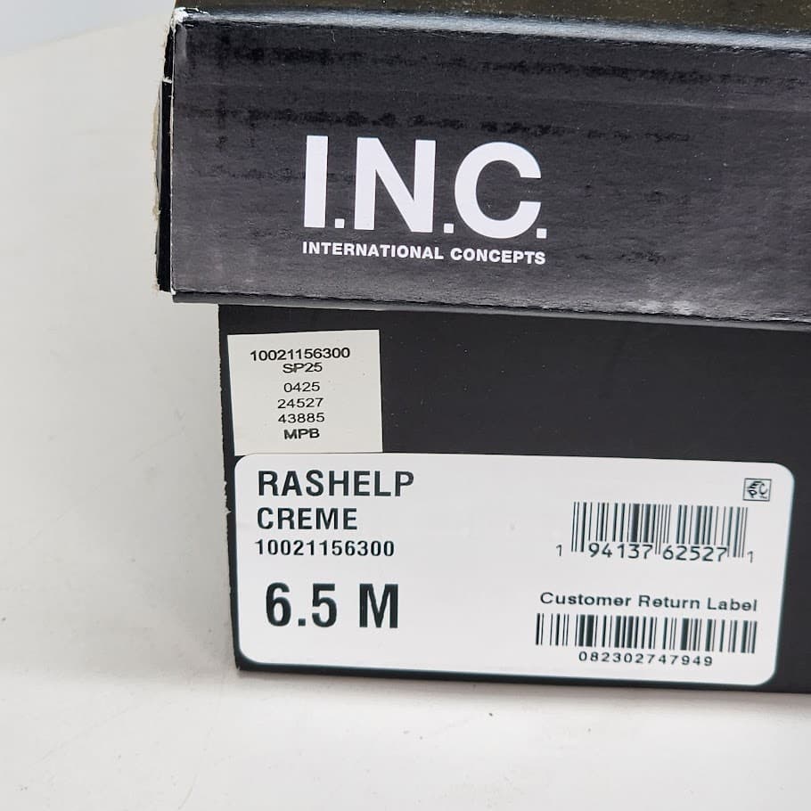 NEW - INC International Concepts Rashel Women’s Sculptural Heel Sandals Size 6.5 - Thumbnail 10