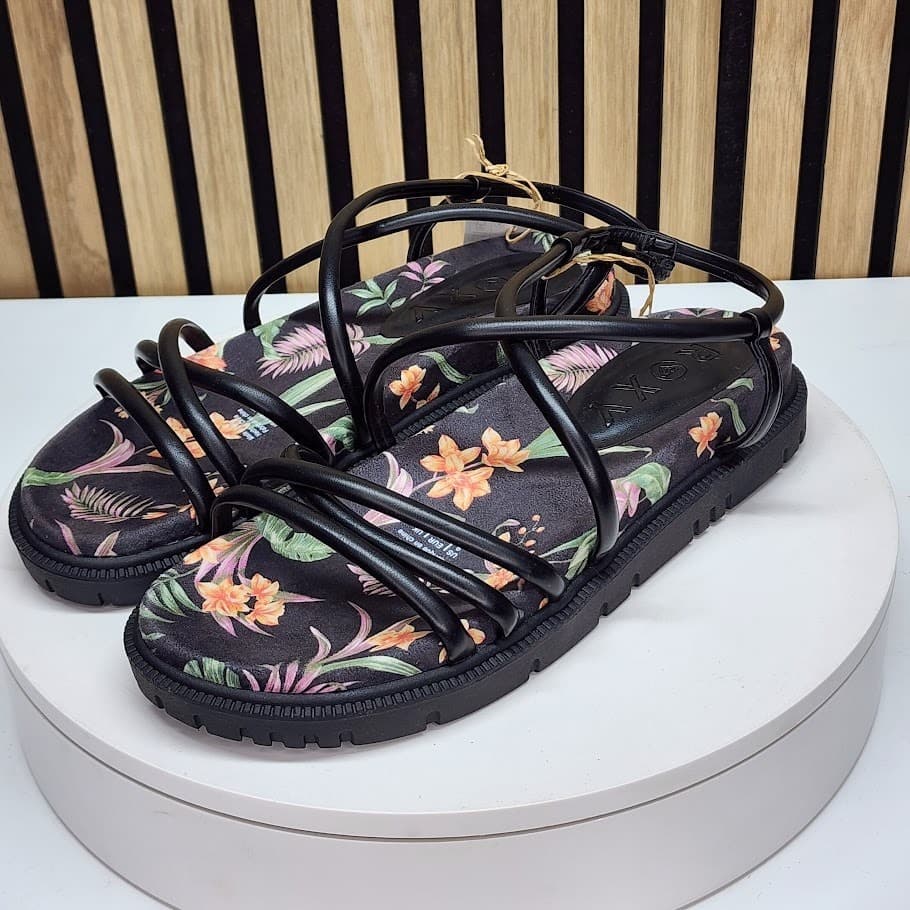 NEW - Roxy Brooke Women’s Platform Strappy Sandals Casual Slip On Shoes - Size 6 - Thumbnail 6
