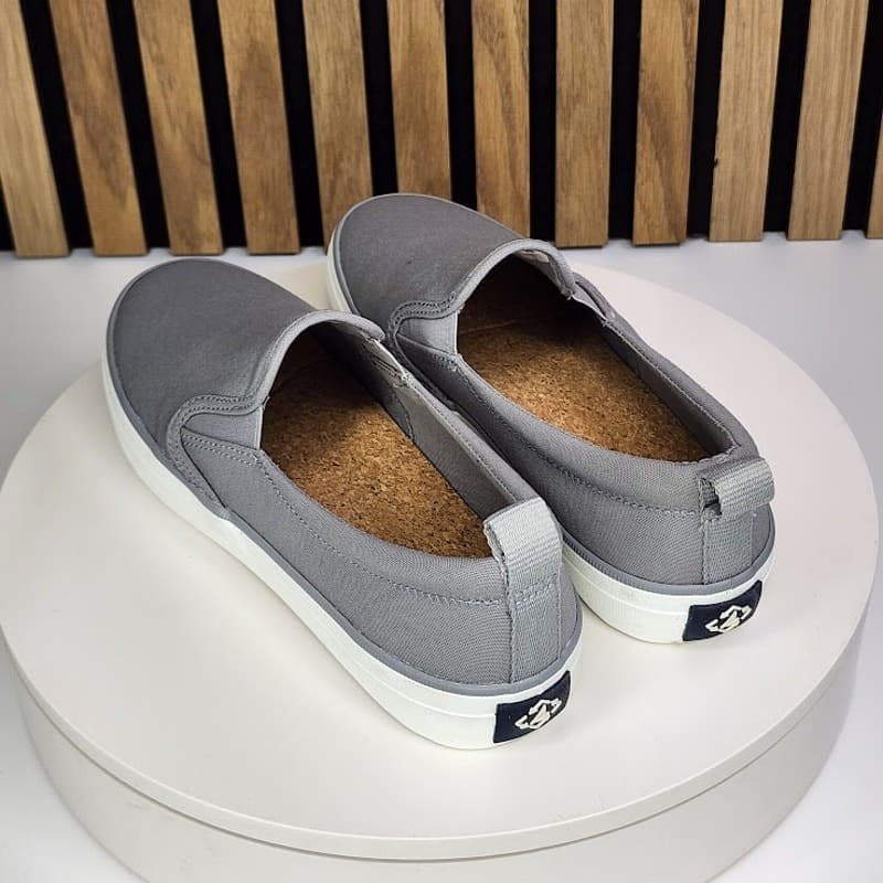 NEW - Sperry Crest Twin Gore Seacycled Women’s Canvas Slip On Sneakers Size 8.5 - Thumbnail 3