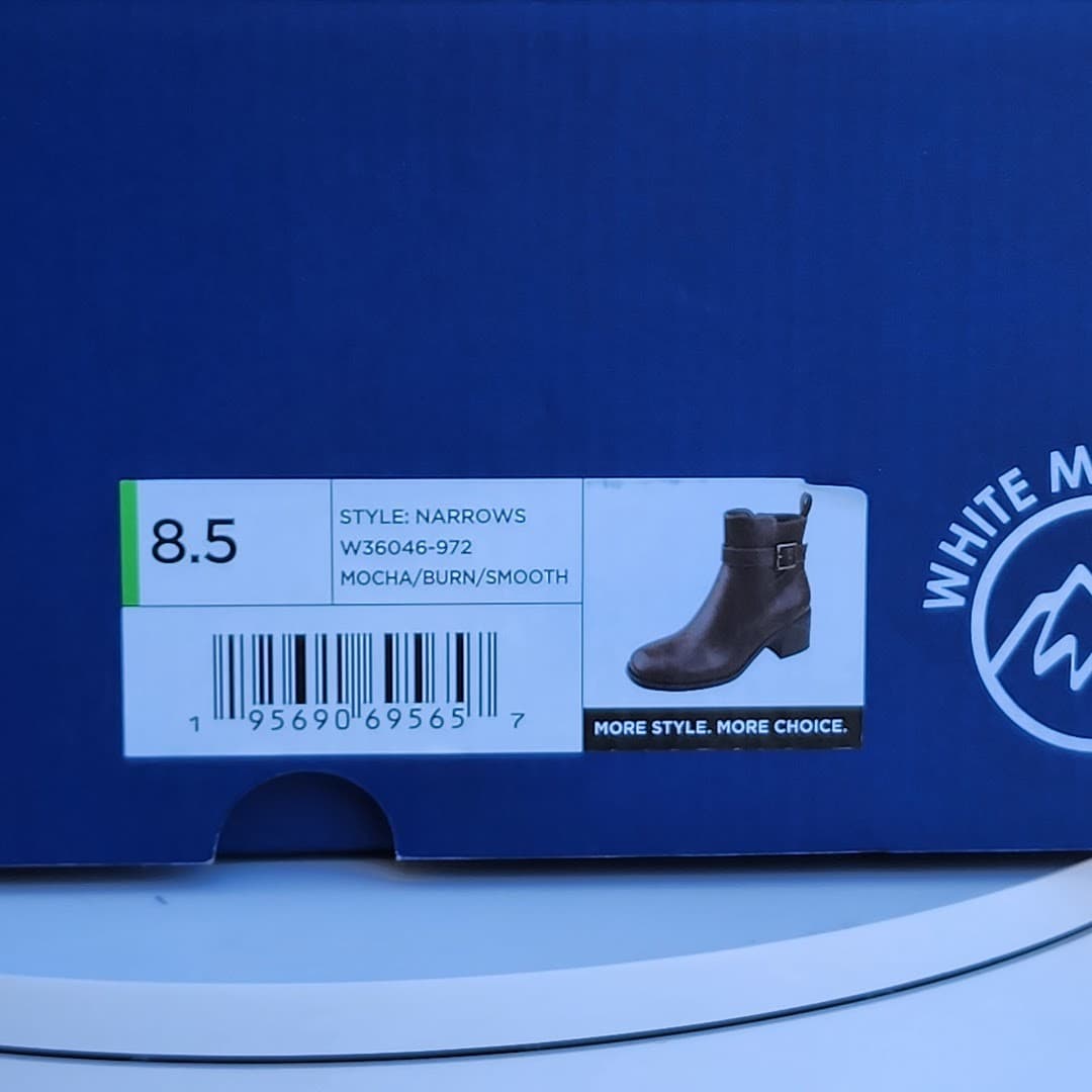 White Mountain Women's Narrows Heeled Brown Booties - Size 8.5 - Thumbnail 11
