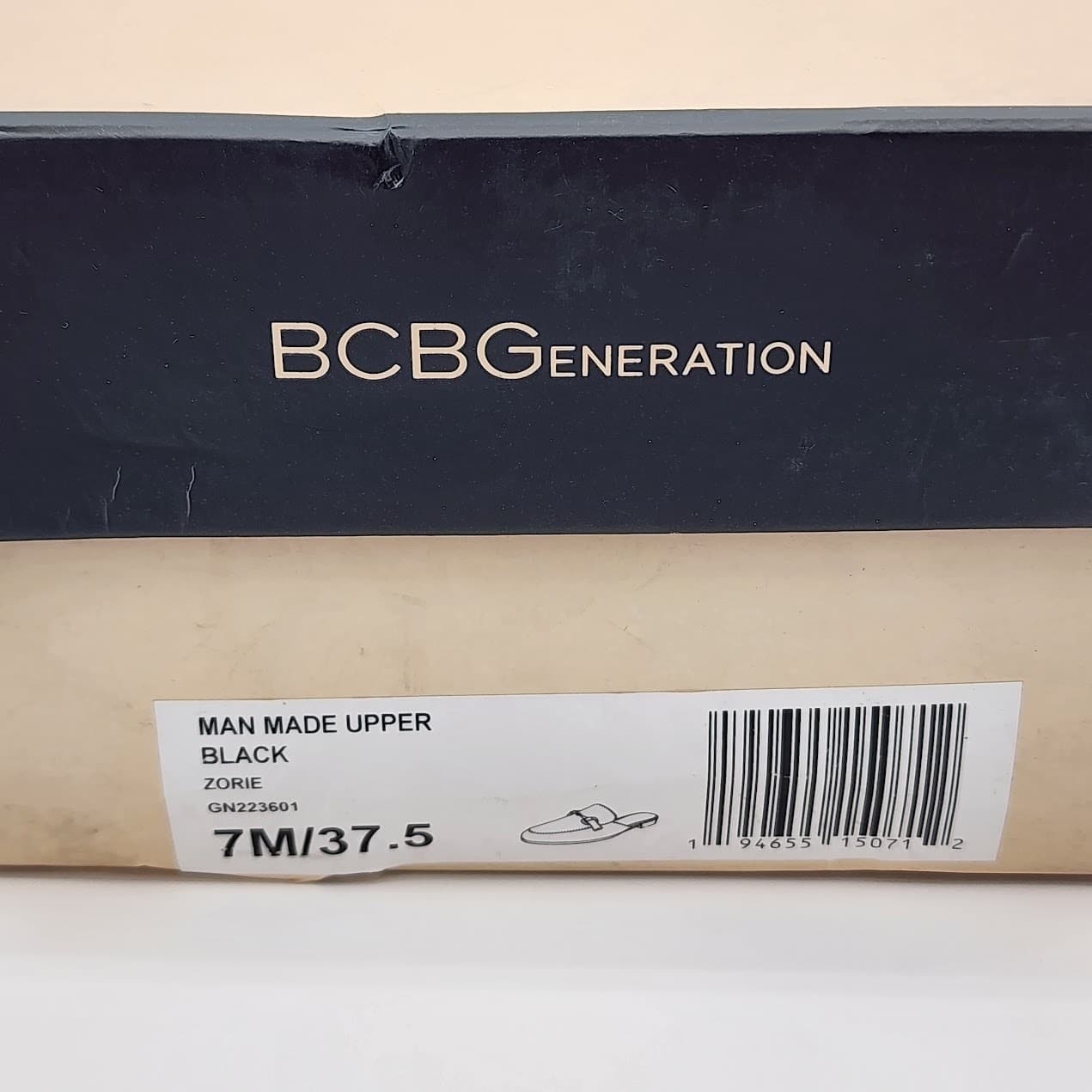 NEW BCBGeneration Zorie Black Mule Loafers Women's Size 7 M Slip-On Flats - Thumbnail 8