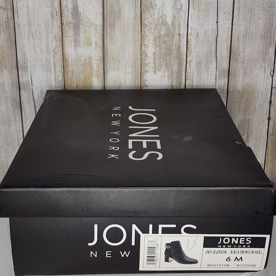 NEW - Jones New York Women's Durvin Block Heel Dress Booties - Size 6 M - Thumbnail 9
