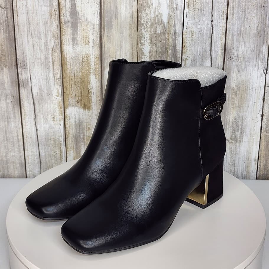 NEW - Jones New York Women's Durvin Block Heel Dress Booties - Size 6 M - Thumbnail 6