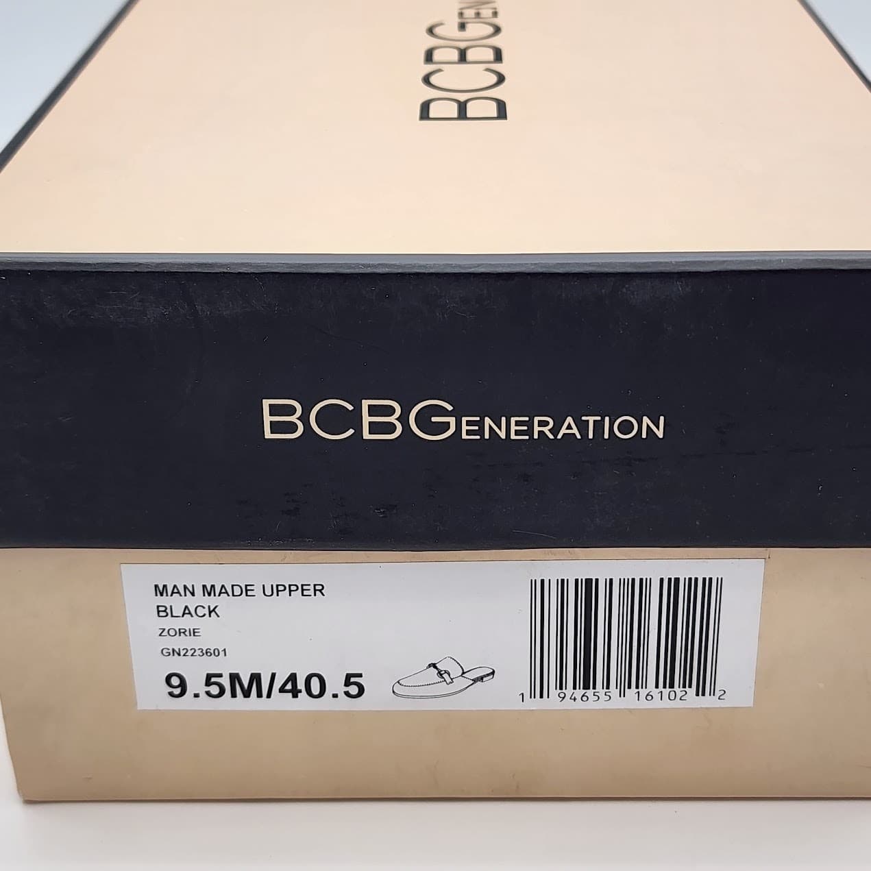 NEW BCBGeneration Zorie Black Mule Loafers Women's Size 9.5 M Slip-On Flats - Thumbnail 8