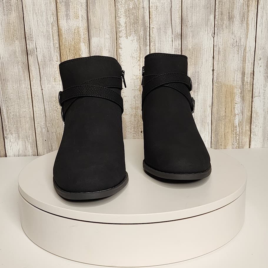 NEW - Life Stride Blaire Western Booties - Size 8.5 W - Thumbnail 8