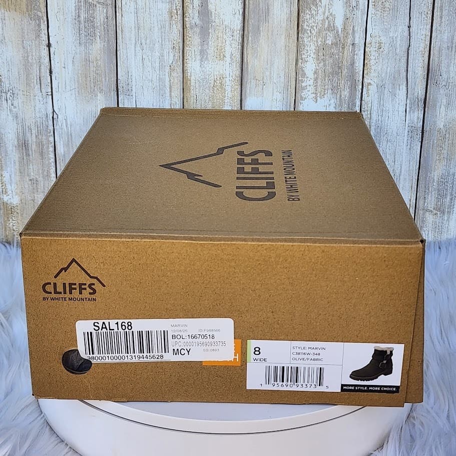 NEW - Cliffs by White Mountain Women's Marvin Bootie - Size 8 - Thumbnail 13