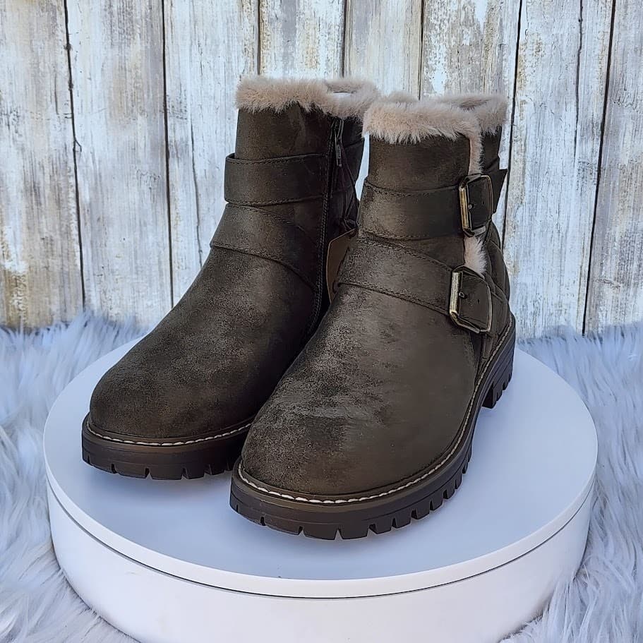 NEW - Cliffs by White Mountain Women's Marvin Bootie - Size 8 - Thumbnail 9