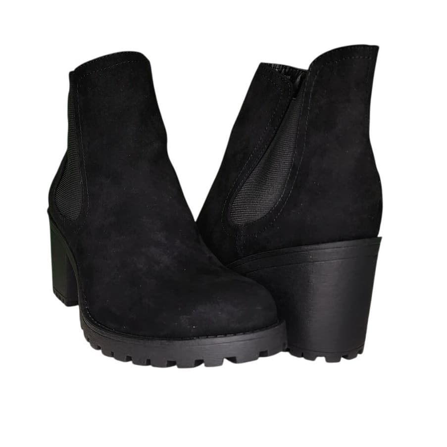 Sun + Stone Morghan Booties – Moto-Inspired Chelsea Boots - Size 8M - Thumbnail 9