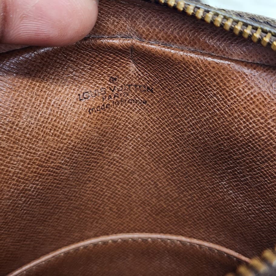 Authentic Louis Vuitton Monogram Amazon Crossbody Bag Brown Vintage - Thumbnail 14