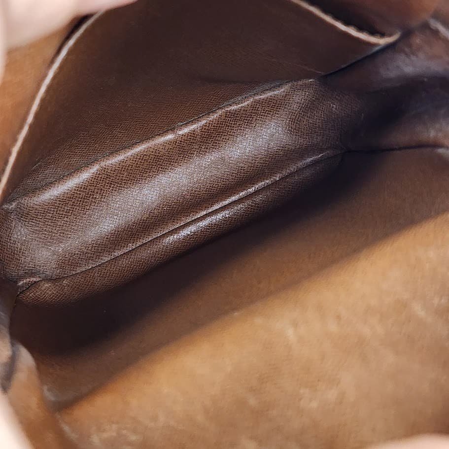 Authentic Louis Vuitton Monogram Amazon Crossbody Bag Brown Vintage - Thumbnail 13