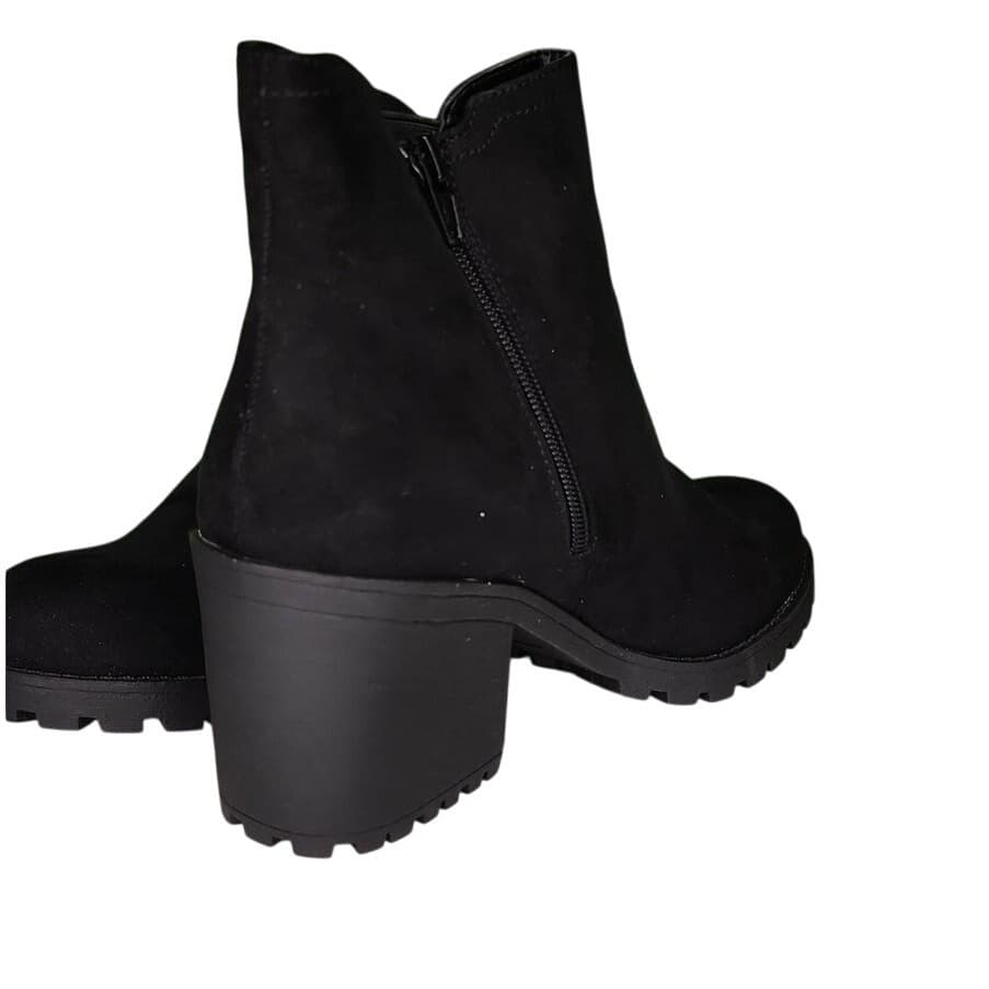 Sun + Stone Morghan Booties – Moto-Inspired Chelsea Boots - Size 10M - Thumbnail 3