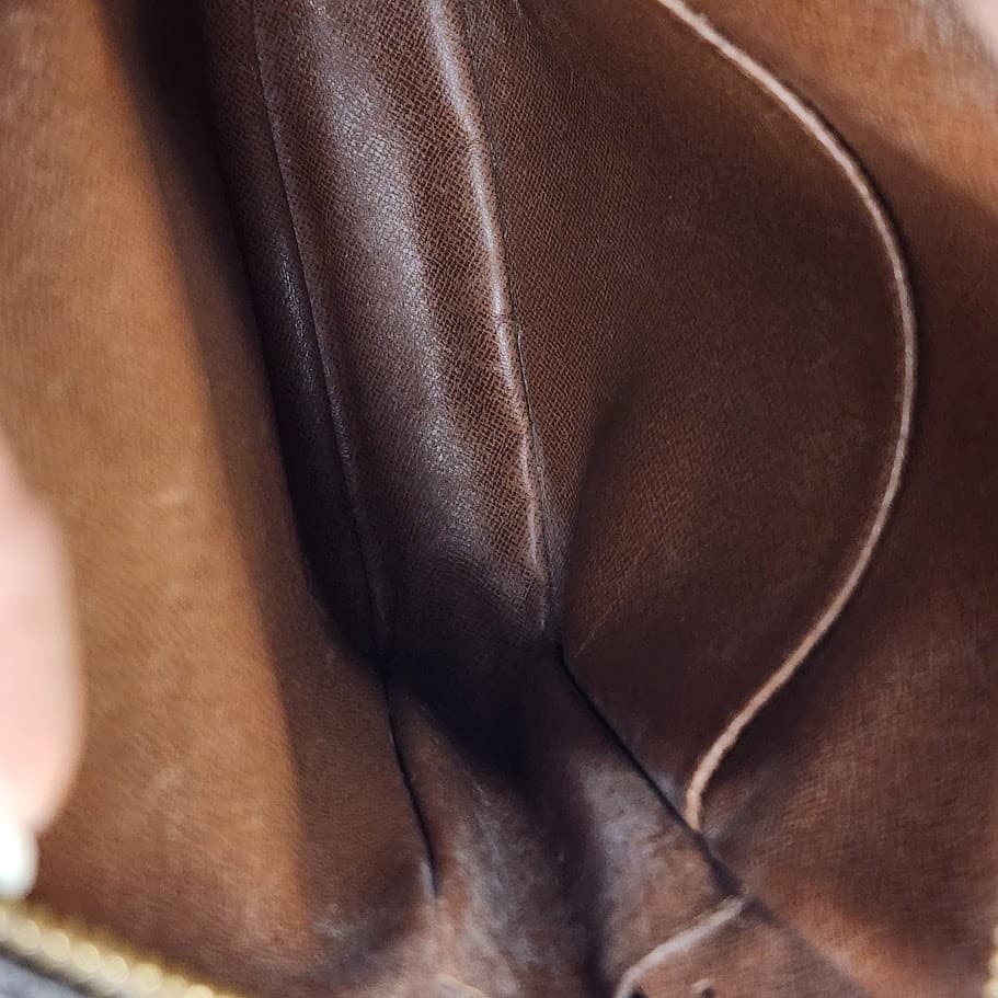 Authentic Louis Vuitton Monogram Amazon Crossbody Bag Brown Vintage - Thumbnail 12