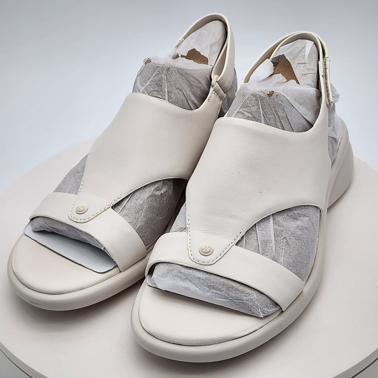 NEW Naturalizer Lillian White Slingback Comfort Sandals Women's Size 8.5M - Thumbnail 5