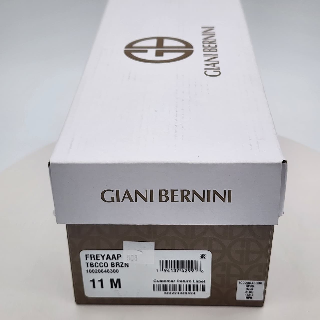 NEW - Giani Bernini FreyaAP Tobacco Bronze Slide Sandals Women's Size 11 M - Thumbnail 9